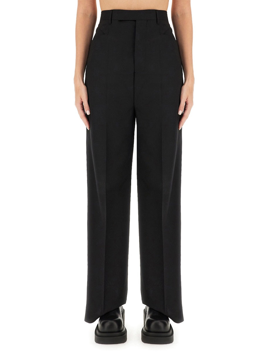 RICK OWENS Regular Fit Trousers - Size 40