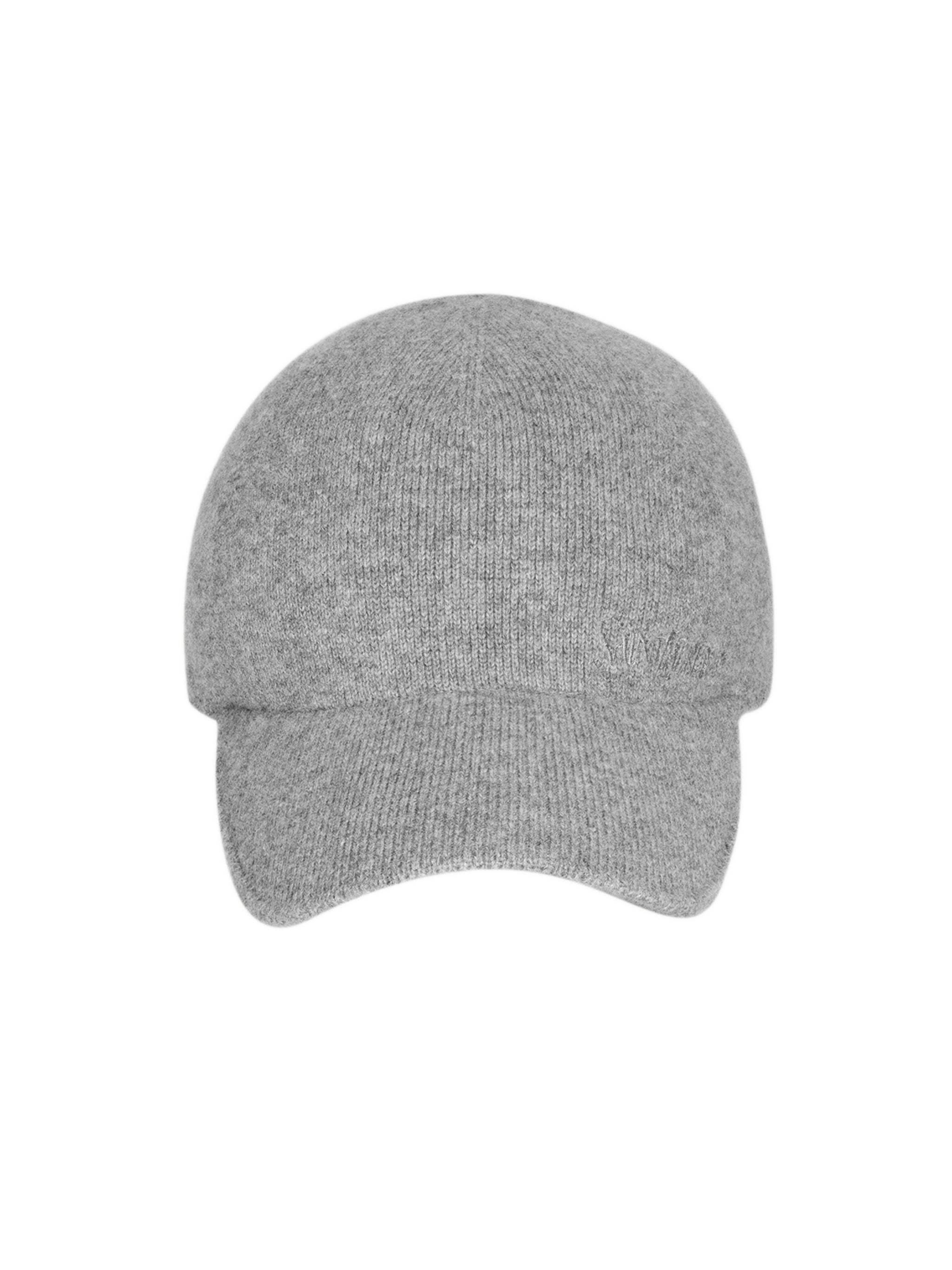 SAINT LAURENT Cashmere Knit Baseball Cap