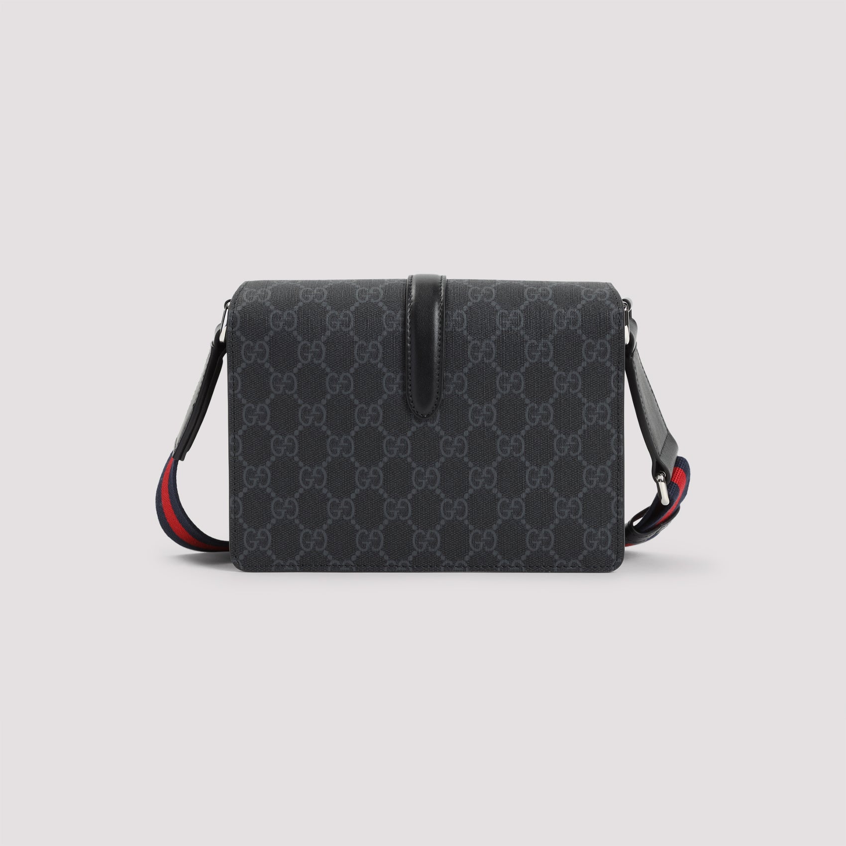 GUCCI Mini Fabric Handbag with Web Strap