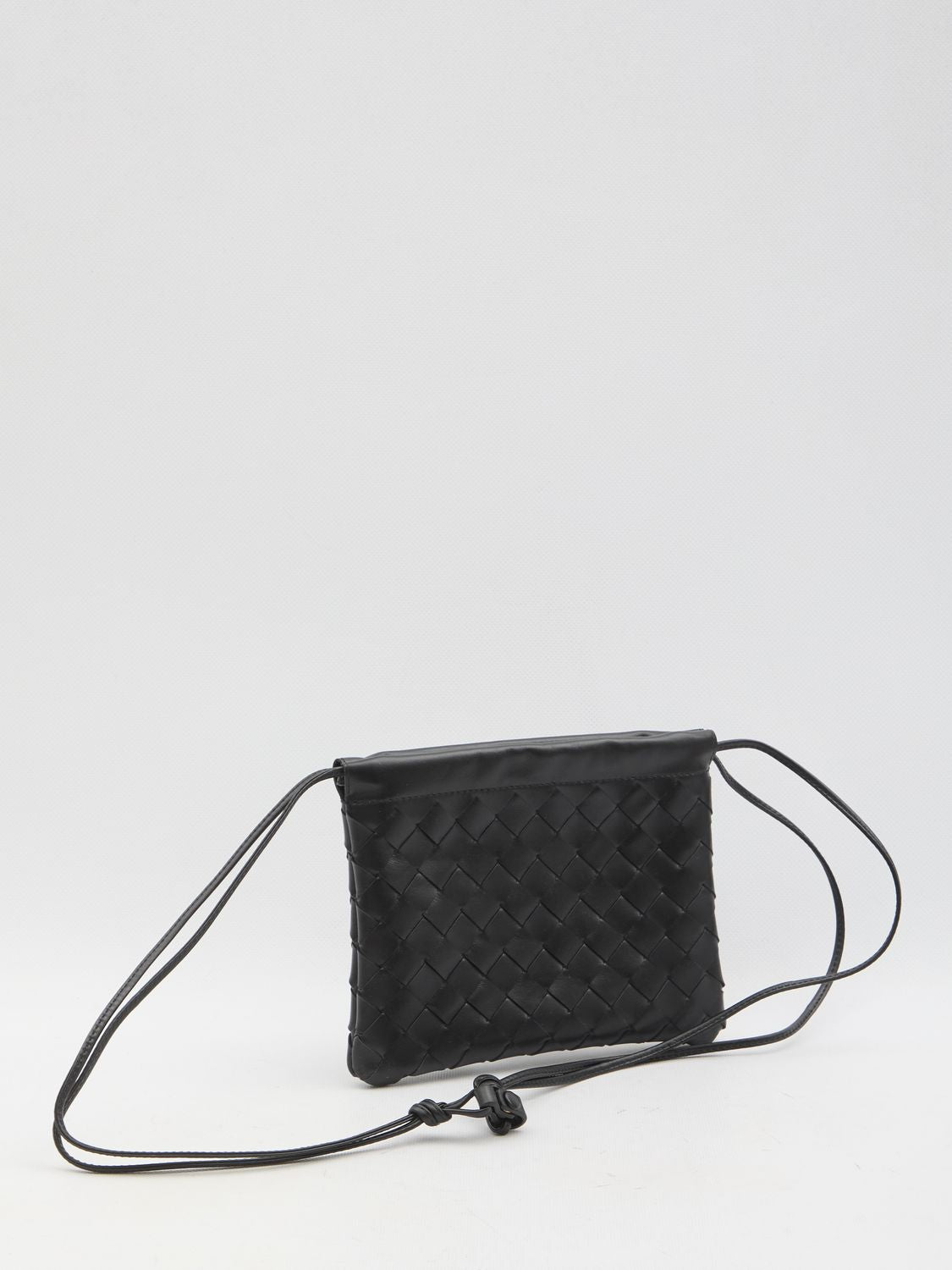 BOTTEGA VENETA Mini Woven Leather Clutch