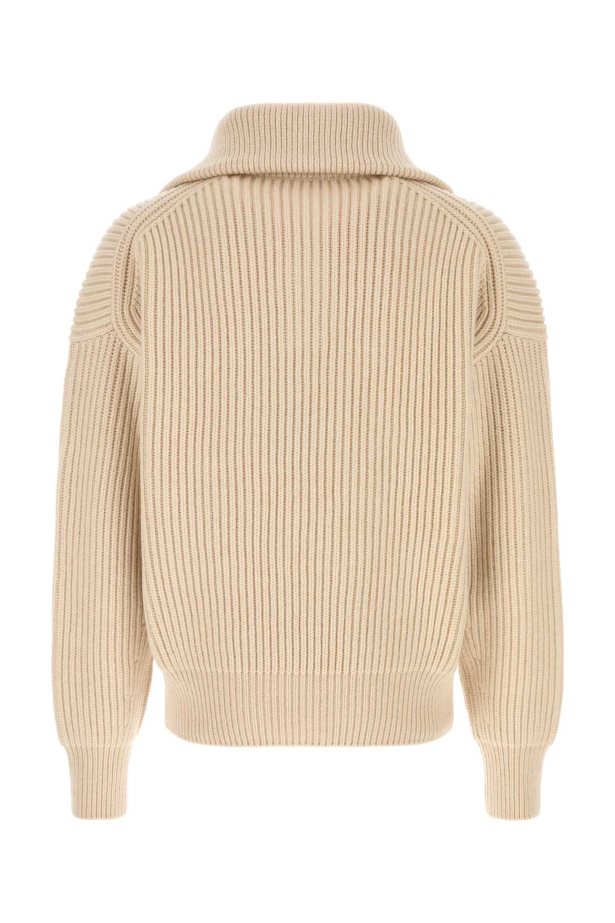 ALEXANDER MCQUEEN Half Placket Cashmere Sweater for Men