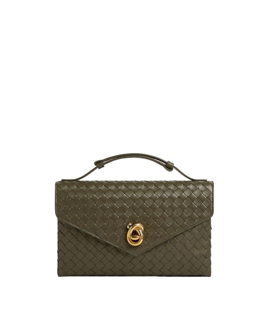BOTTEGA VENETA Mini Pouch Handbag with Knot Lock