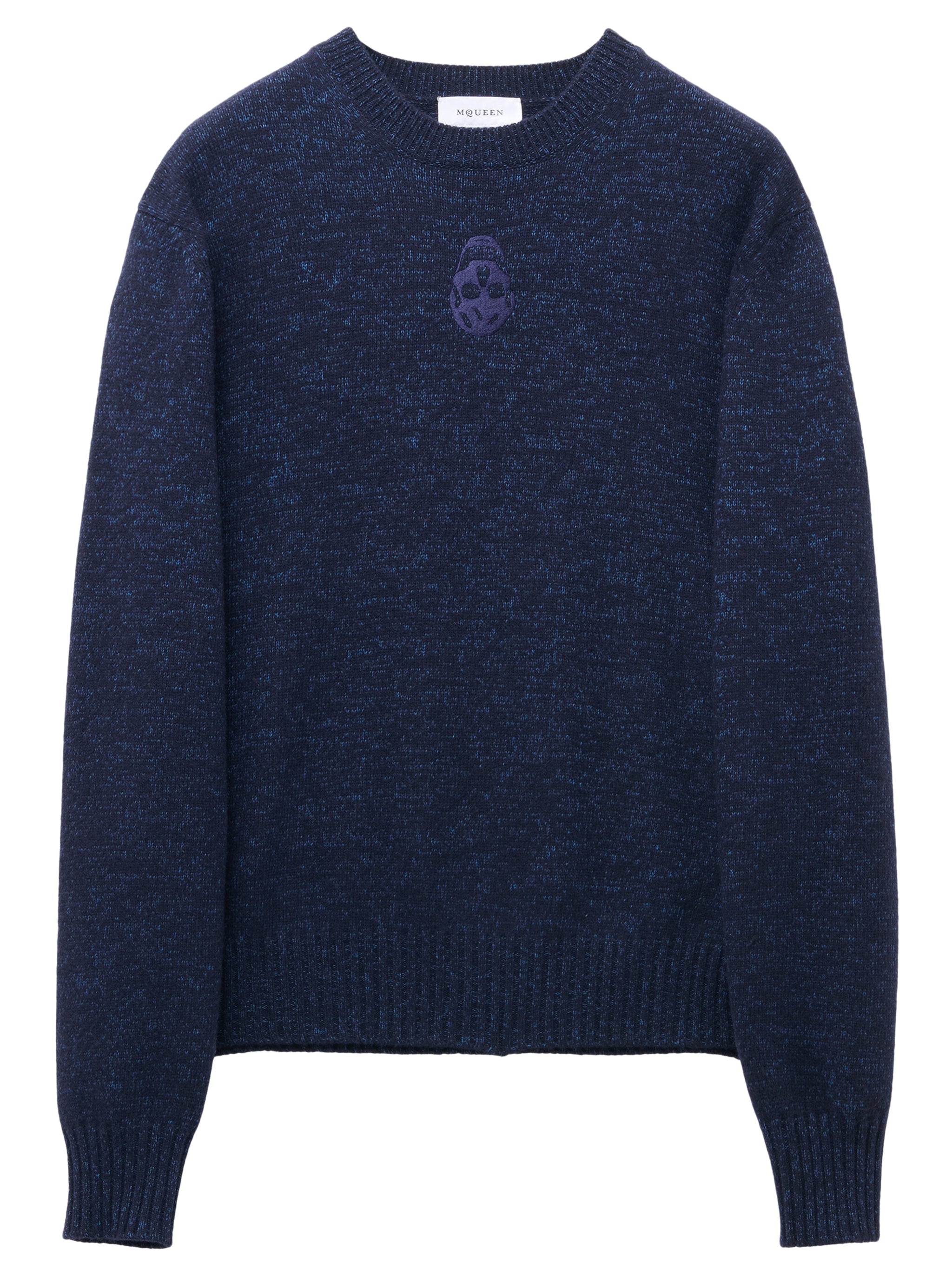 ALEXANDER MCQUEEN Skull Crew Neck Sweater