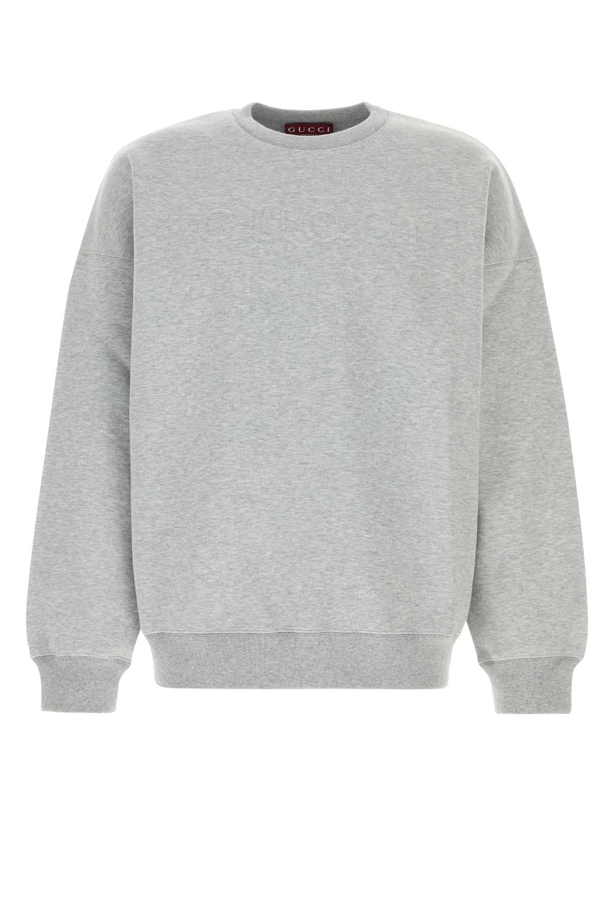 GUCCI Oversize Cotton Blend Sweatshirt for Men
