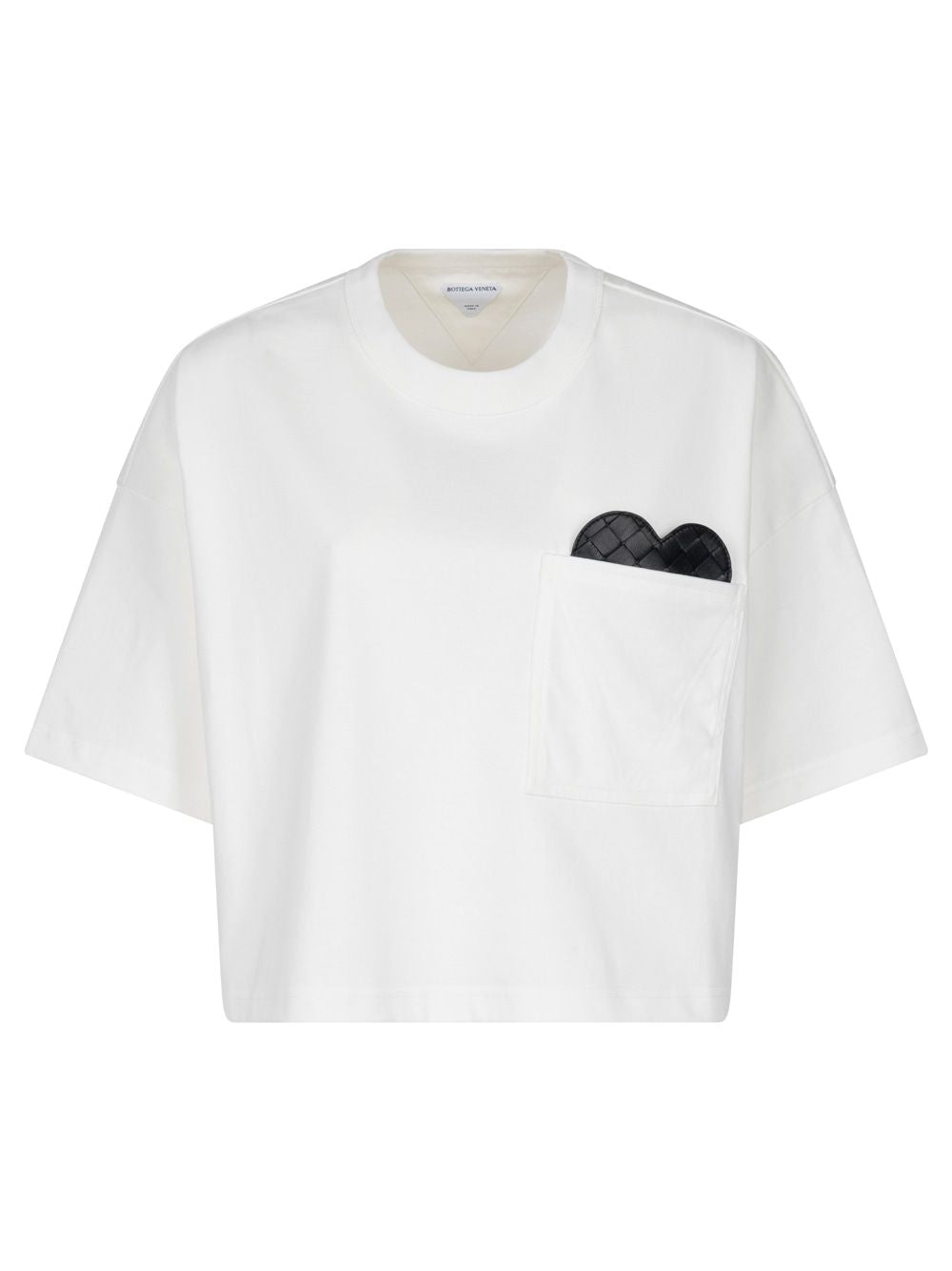 BOTTEGA VENETA Mini Chest Pocket Cotton T-Shirt