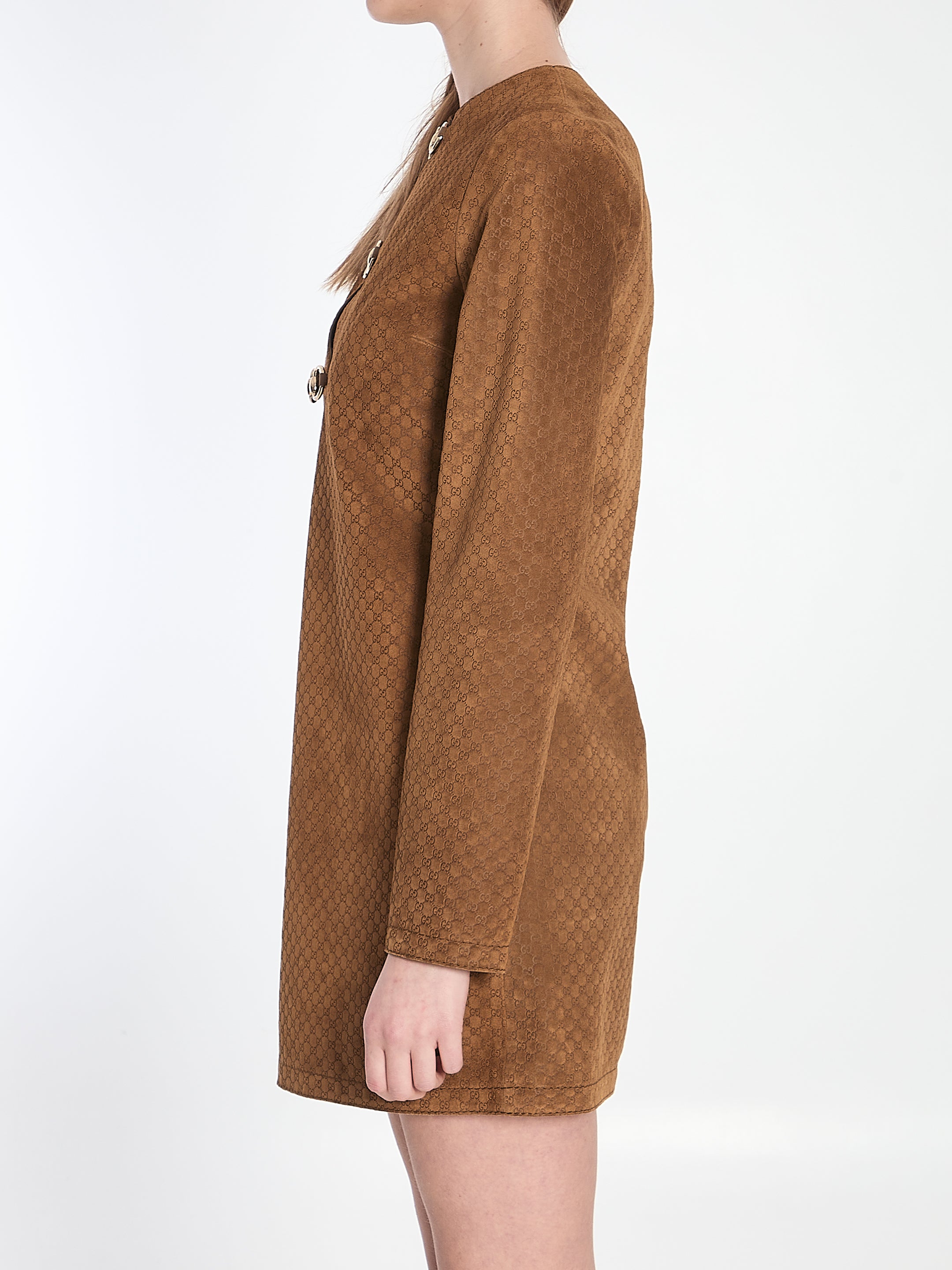 GUCCI Chic Mini Dress with GG Pattern