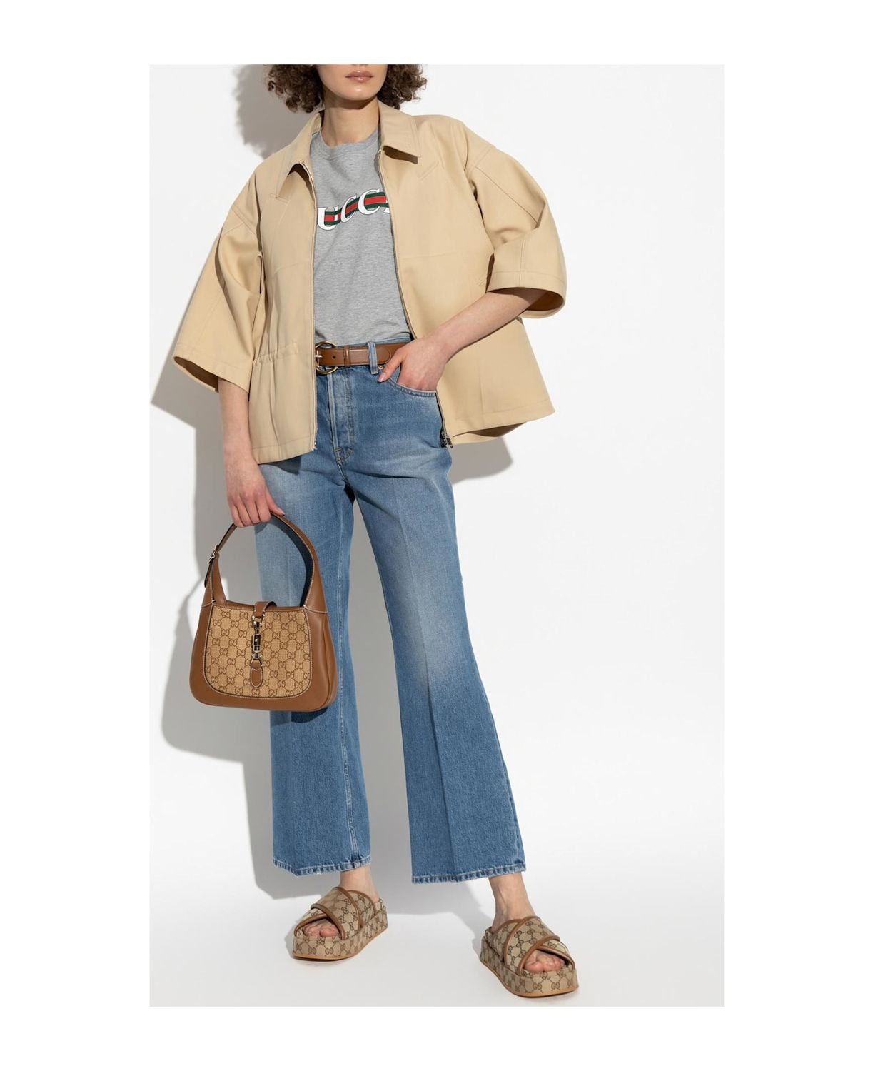 GUCCI Cotton Flare Short Pants for Women