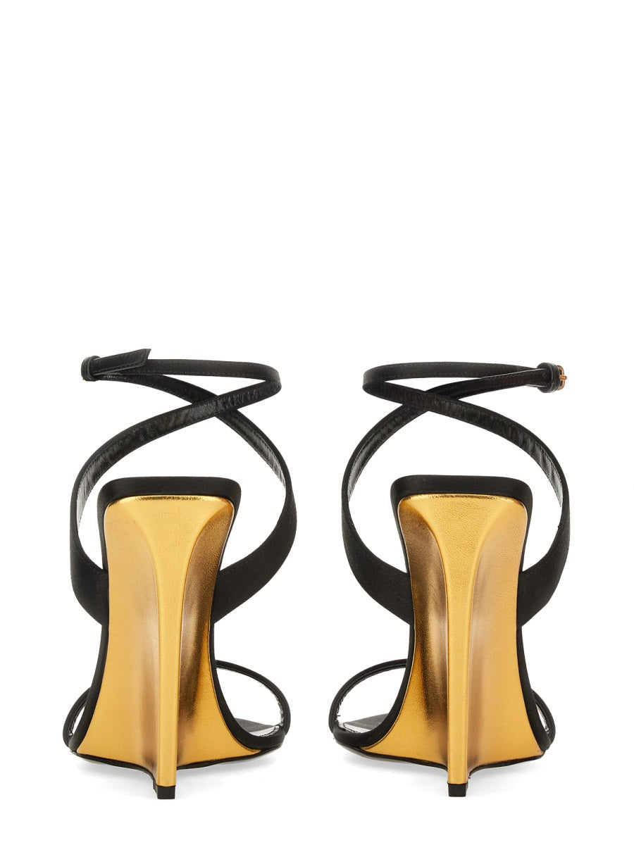 SAINT LAURENT Elegant Wedge Sandal