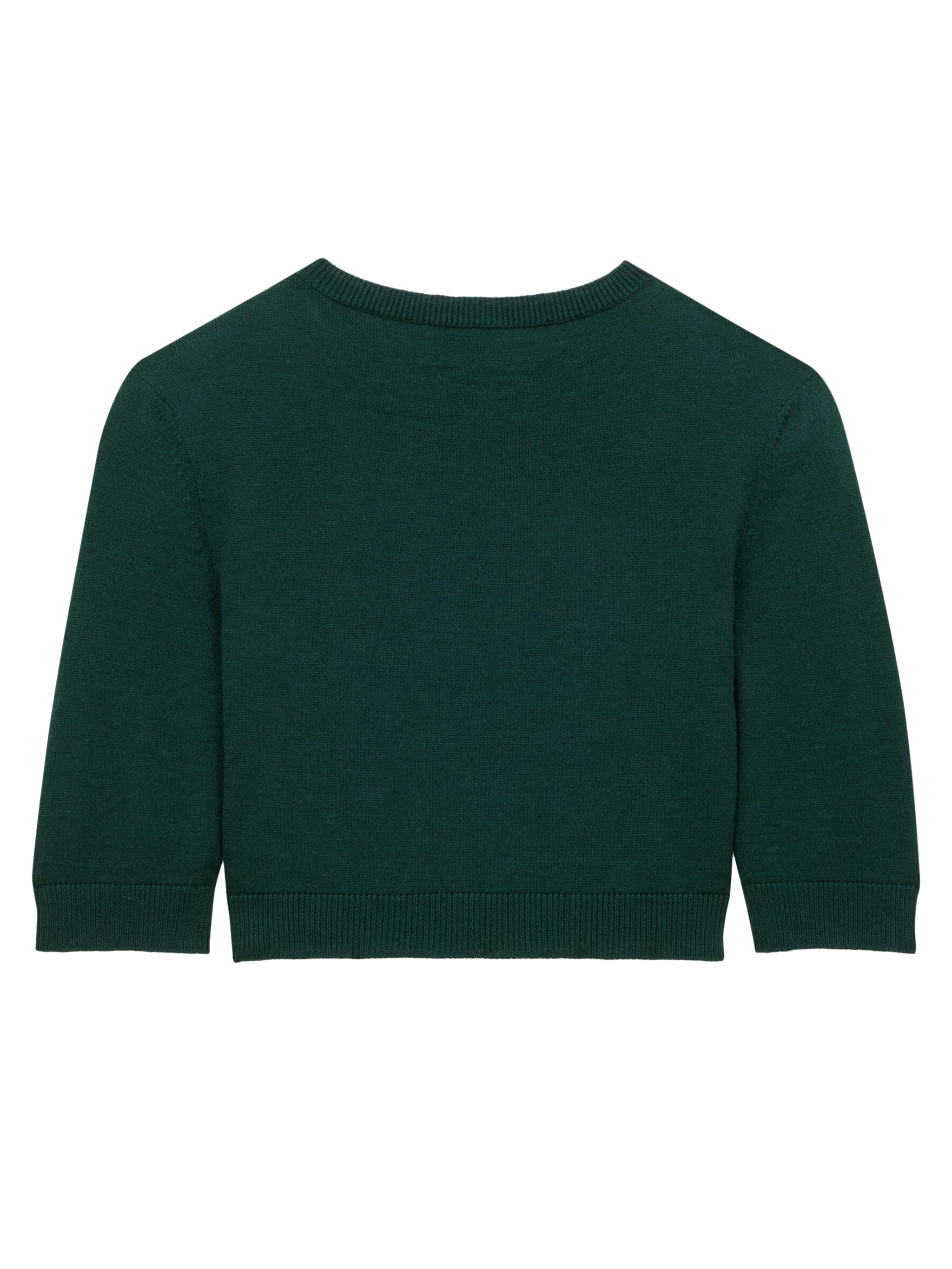 SAINT LAURENT Wool Crop Top