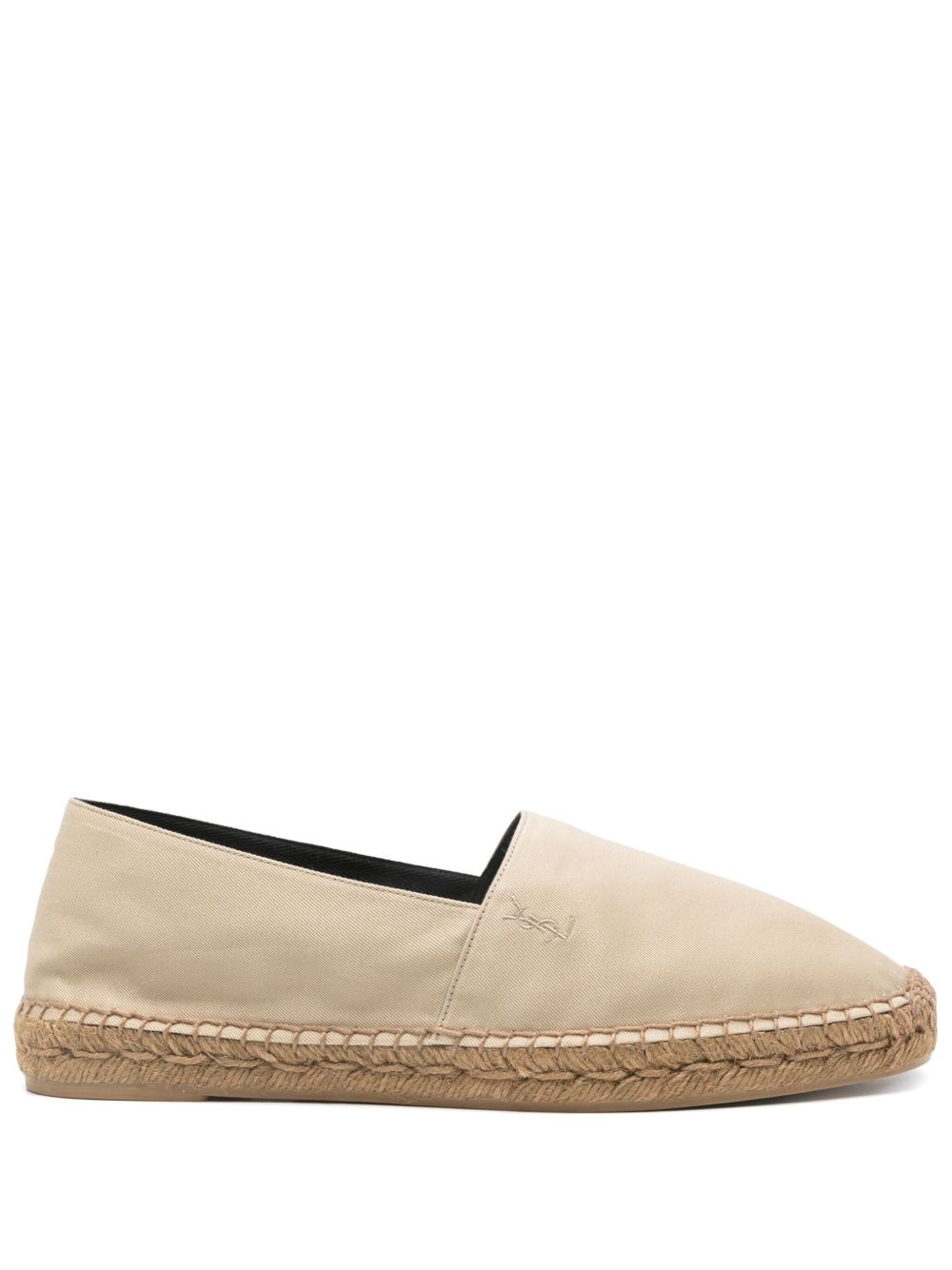 SAINT LAURENT Cotton Gabardine Espadrille for Men