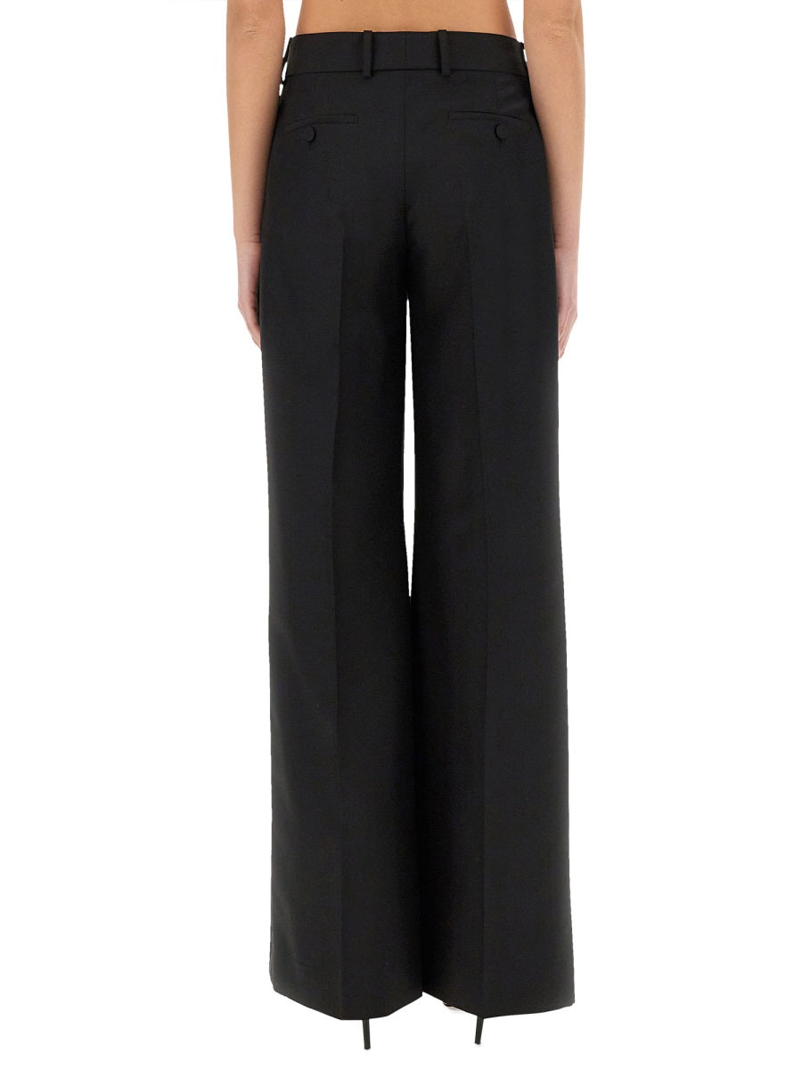 ALEXANDER MCQUEEN Wide Fit Pants with Side Stripes - Size 40