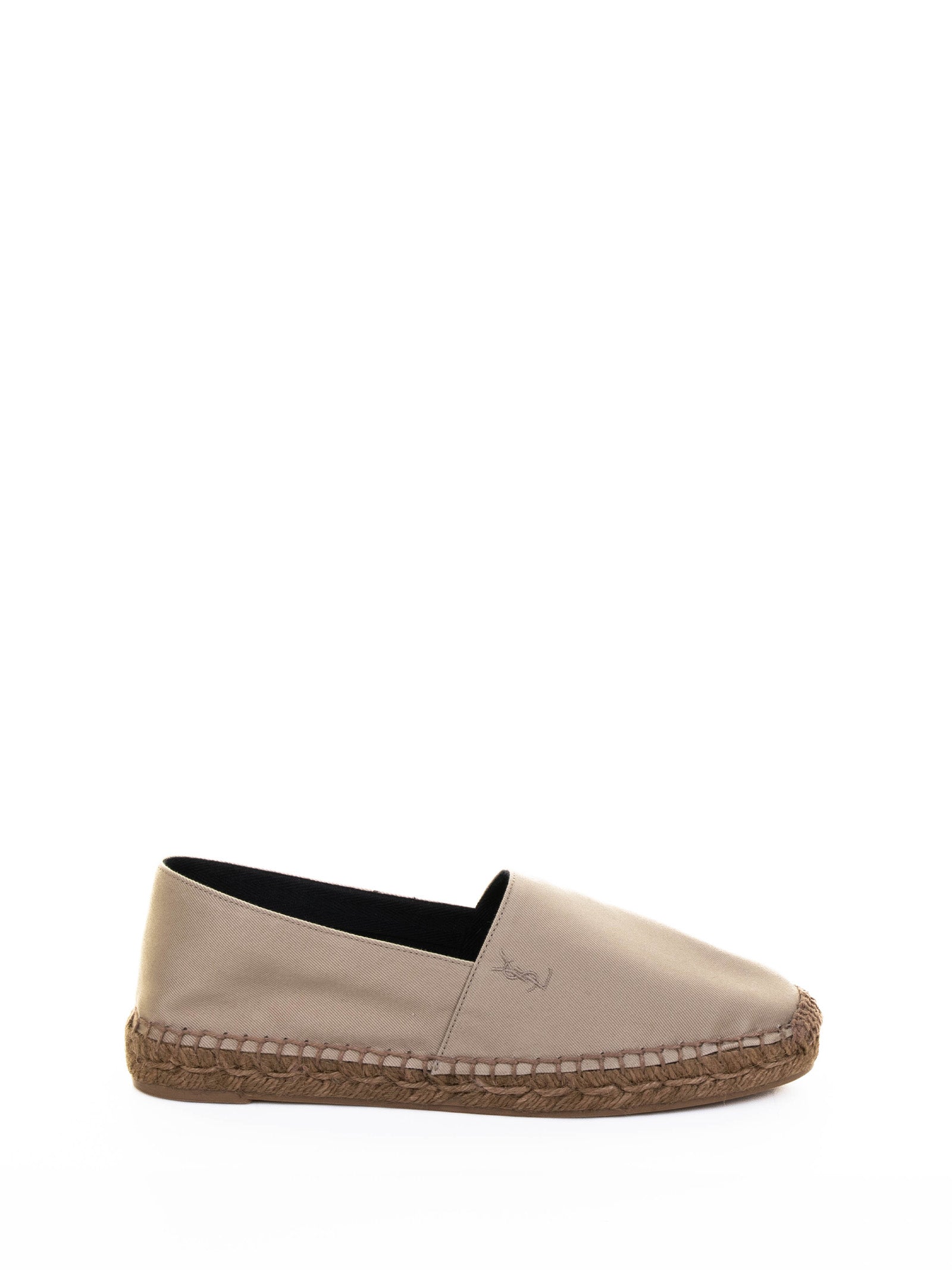 SAINT LAURENT Round Toe Braided Cord Espadrilles