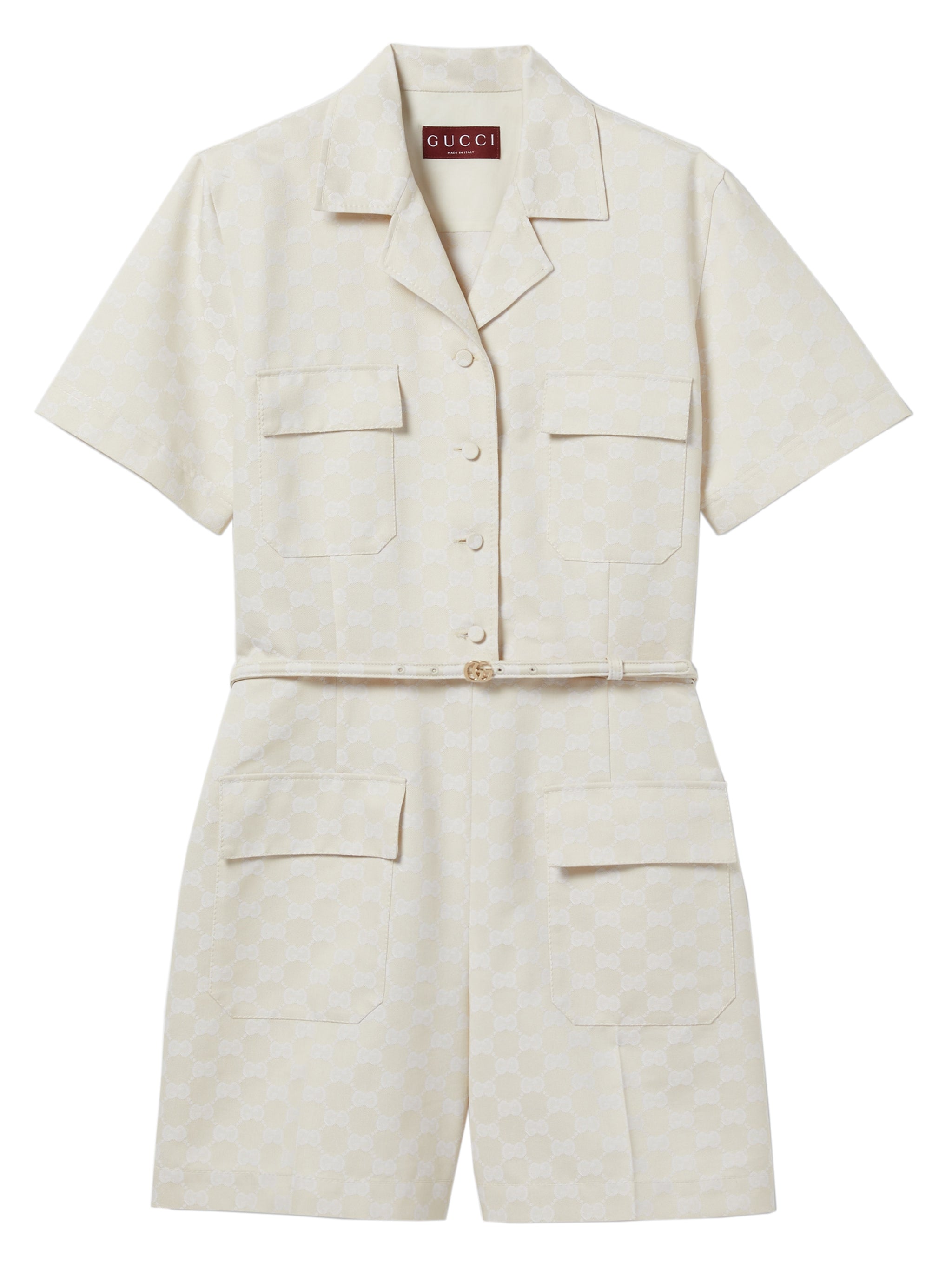 GUCCI Jumpsuit with Detachable Belt - Size 38