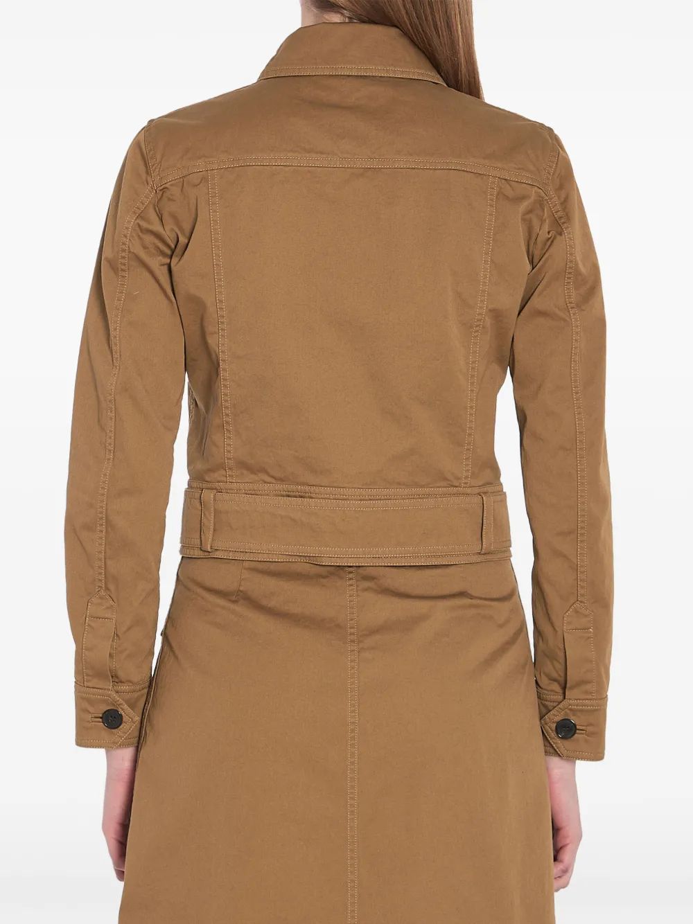 SAINT LAURENT Women's Mini Belted Jacket