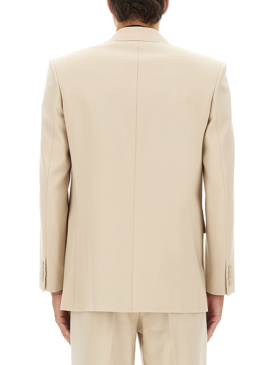 SAINT LAURENT Lightweight Wool Jacket - Size 48