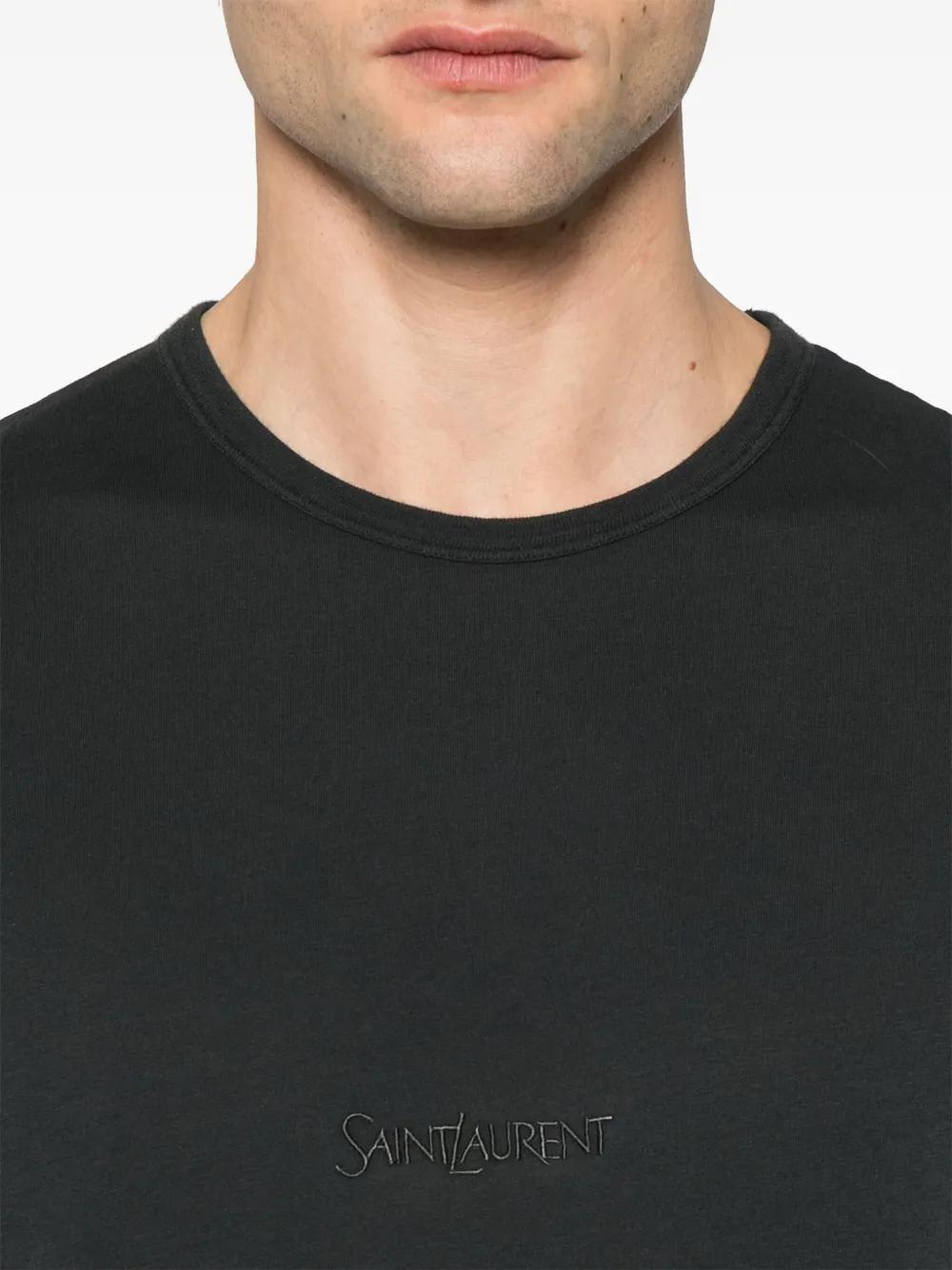 SAINT LAURENT Round-Neck T-Shirt for Men