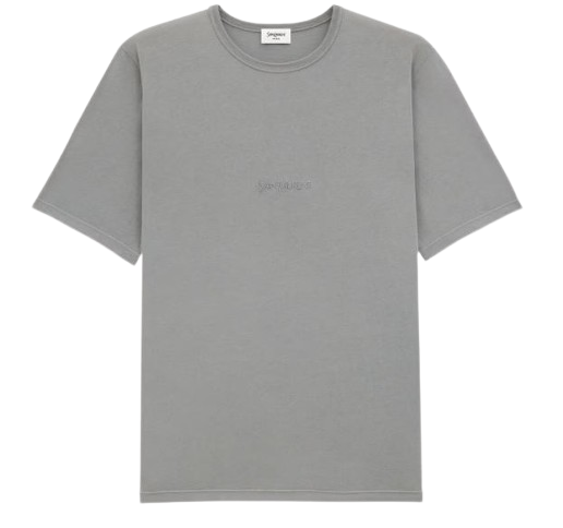 SAINT LAURENT Classic Cotton Mini T-Shirt for Men