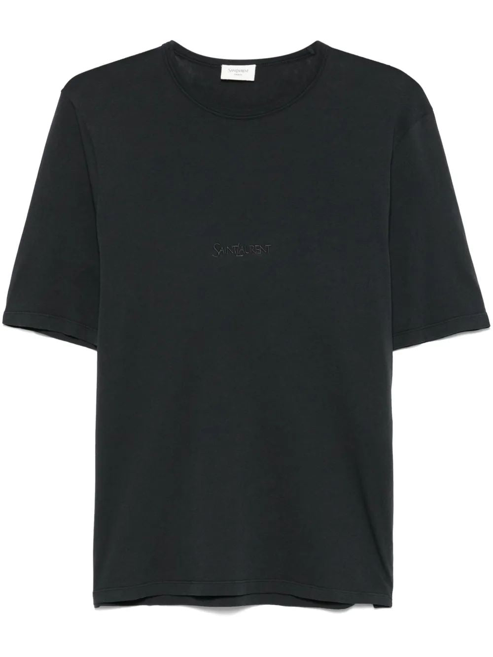 SAINT LAURENT Cotton T-Shirt for Men - Round Neck