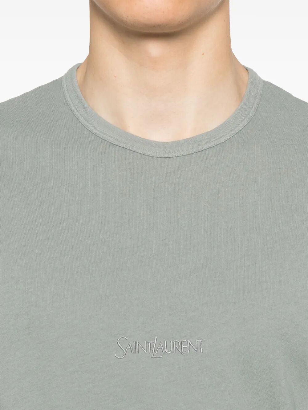 SAINT LAURENT Classic Round Neck T-Shirt for Men