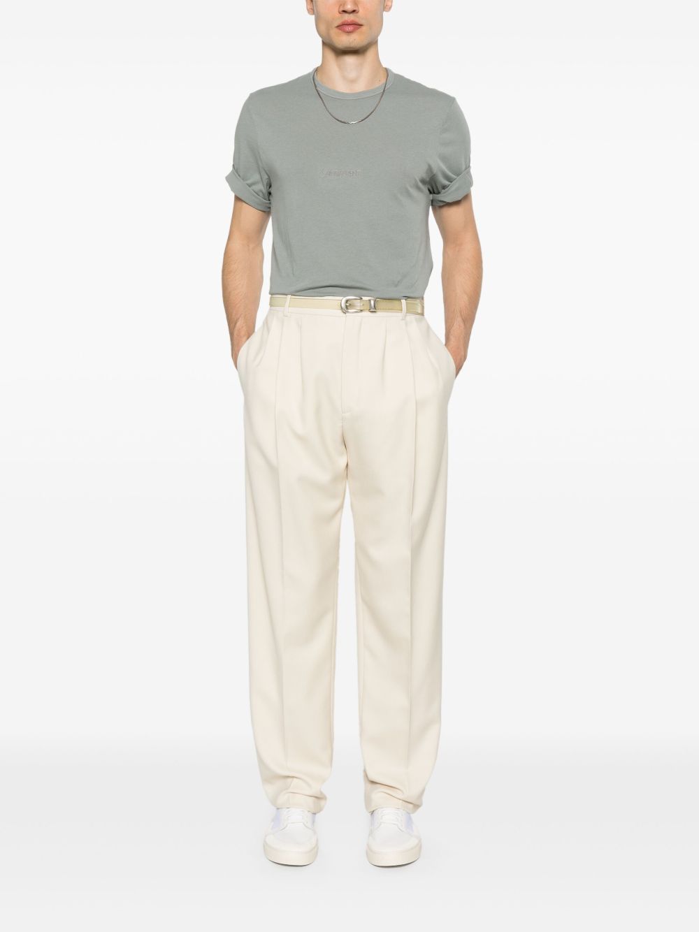 SAINT LAURENT Classic Cotton Mini T-Shirt for Men