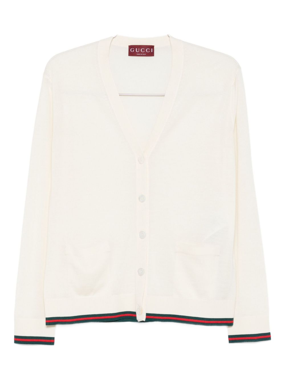 GUCCI Cashmere and Silk Blend Cardigan