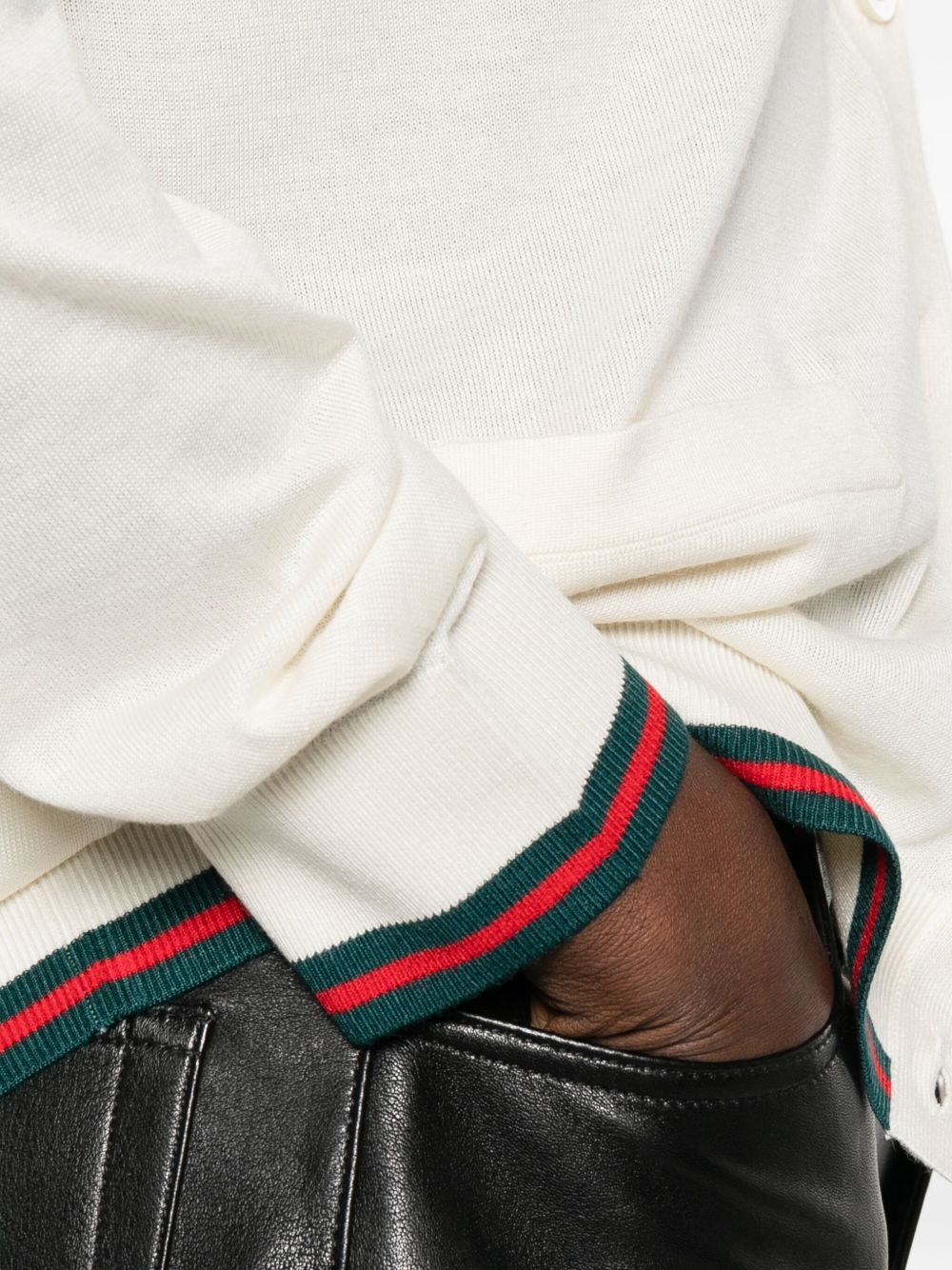 GUCCI Cashmere and Silk Blend Cardigan