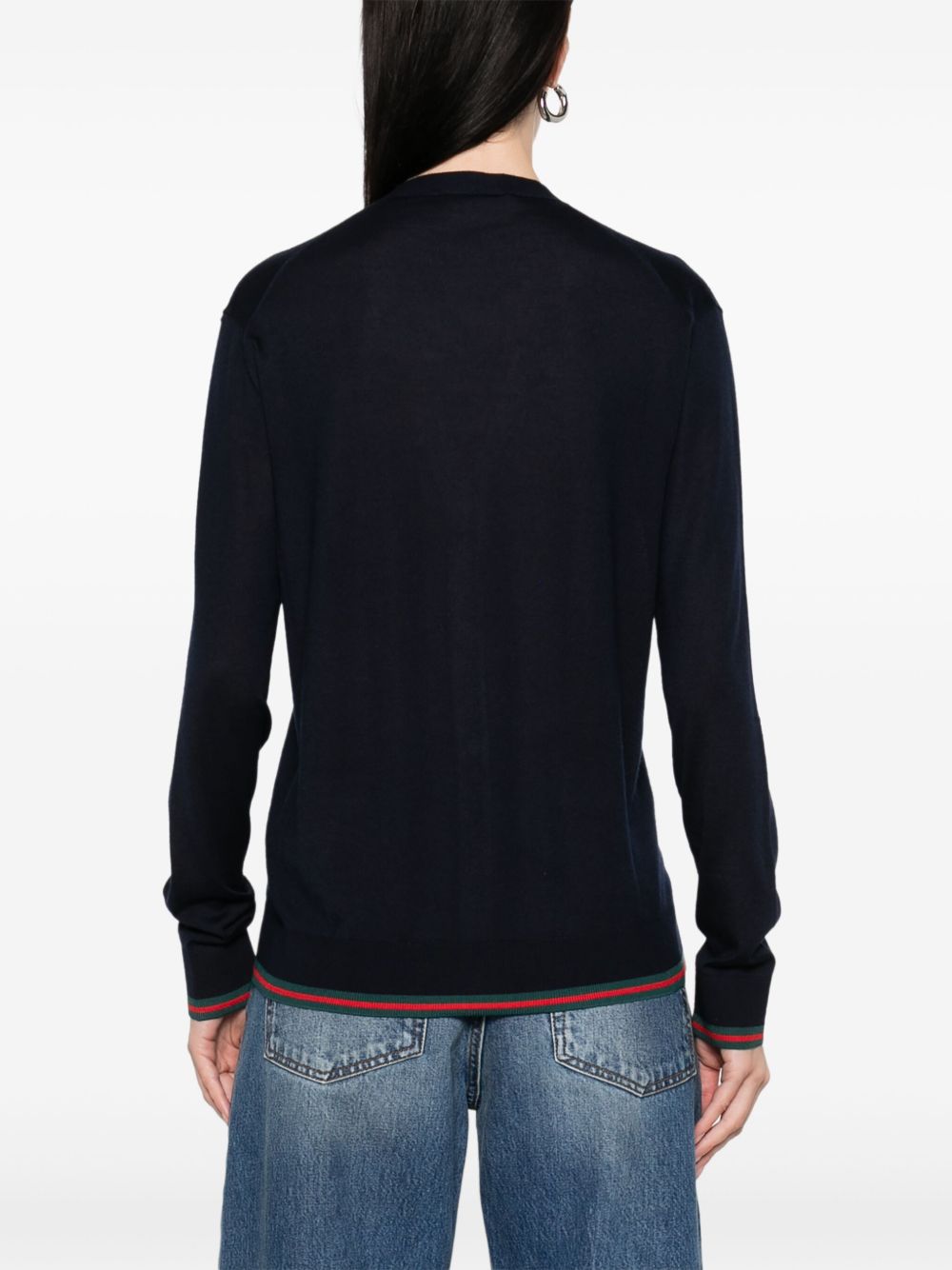 GUCCI Cashmere and Silk Cardigan for Women