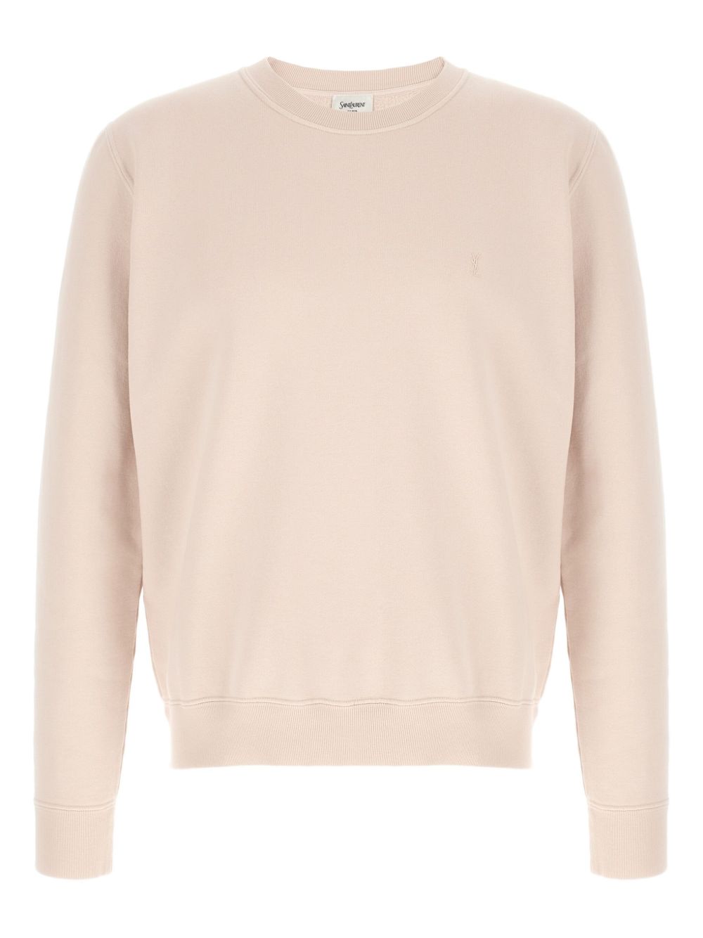 SAINT LAURENT Crew Neck Long Cuffed Sleeve Sweater