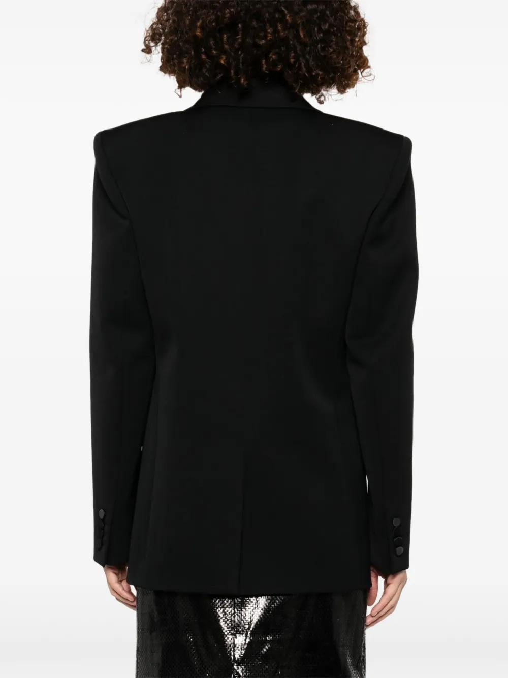 SAINT LAURENT Cotton Jacket for Women - SS25 Collection