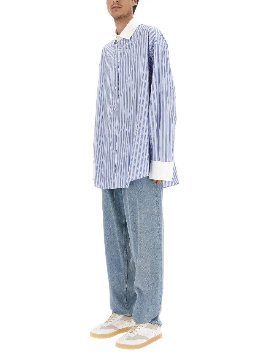 MM6 MAISON MARGIELA Oversized Fit Shirt - Size 50