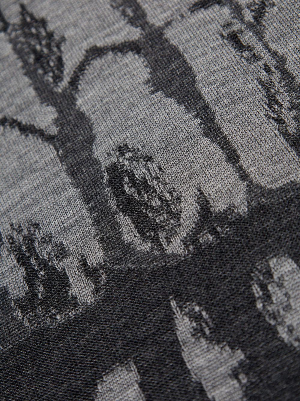 ALEXANDER MCQUEEN Crew Neck Wool Sweater for Men - Long Sleeves