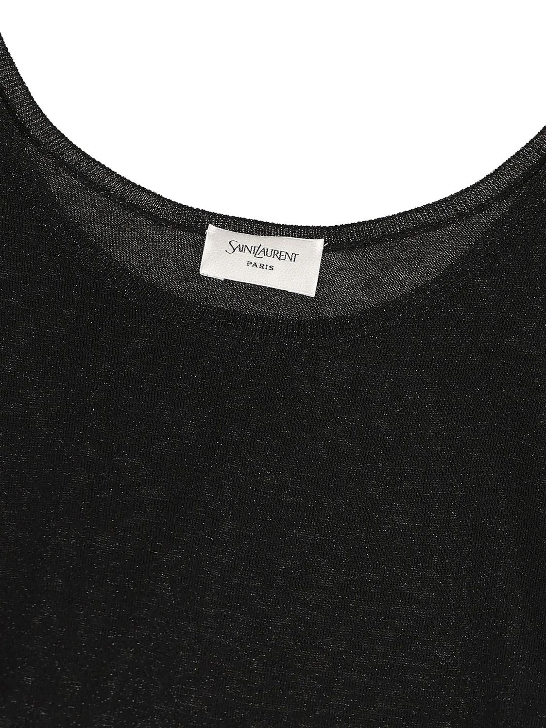 SAINT LAURENT Elegant Viscose T-Shirt for Women - SS25 Collection