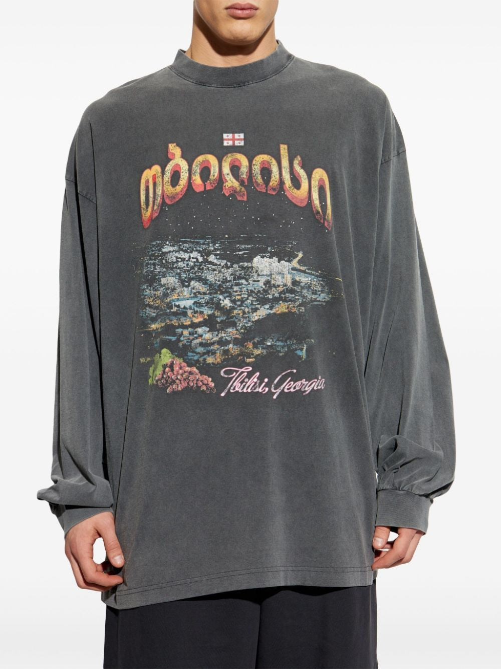 BALENCIAGA Oversized Large Cotton T-Shirt