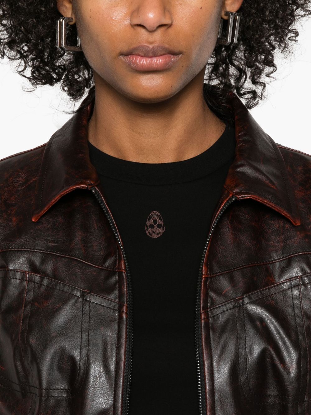 ALEXANDER MCQUEEN Cotton T-Shirts and Polos for Women - SS25 Collection