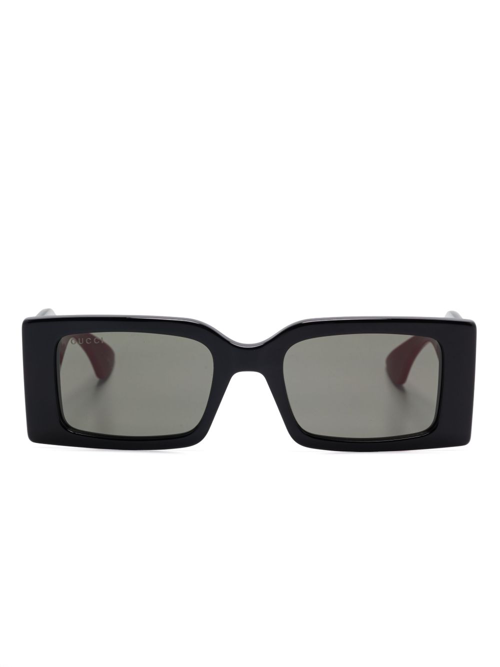GUCCI Rectangular Sunglasses with Distinctive Temples - 13.5CM Temple Length