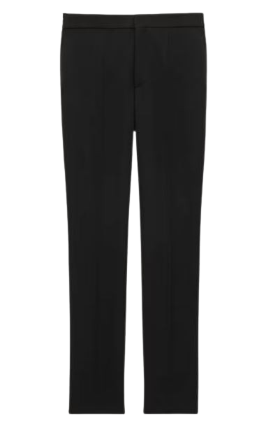 SAINT LAURENT Pure Wool Trousers for Men