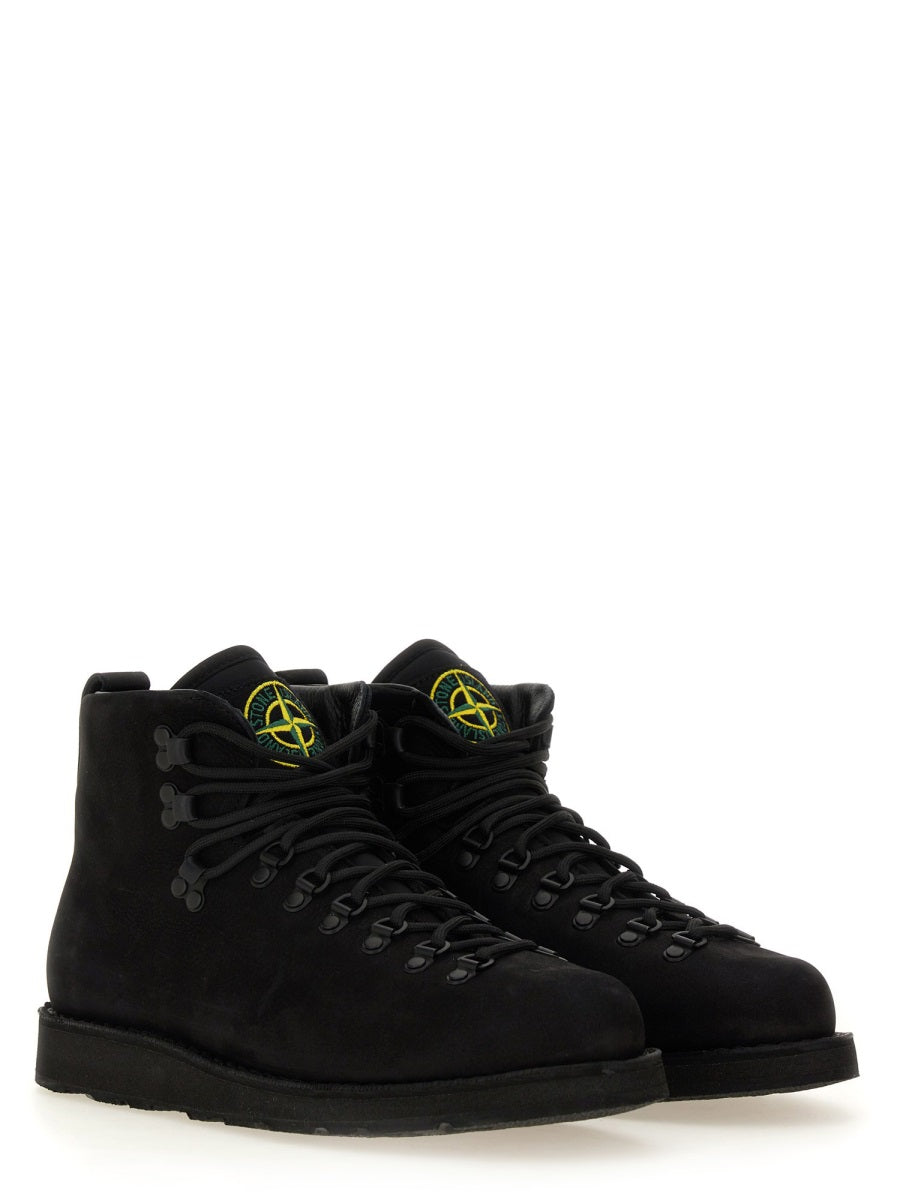 STONE ISLAND Suede Boot for Men - Fall/Winter 2024
