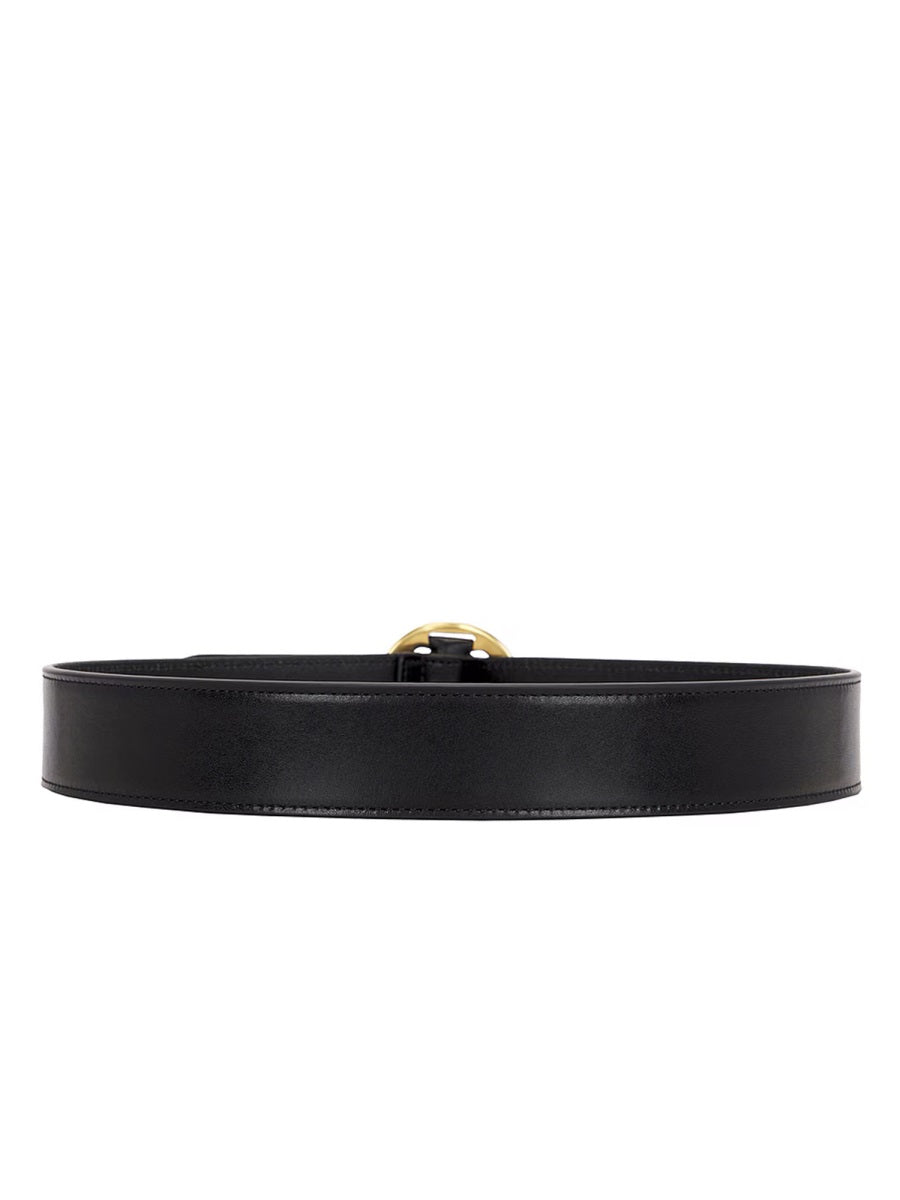 SAINT LAURENT Elegant Leather Belt for Women - SS25 Collection