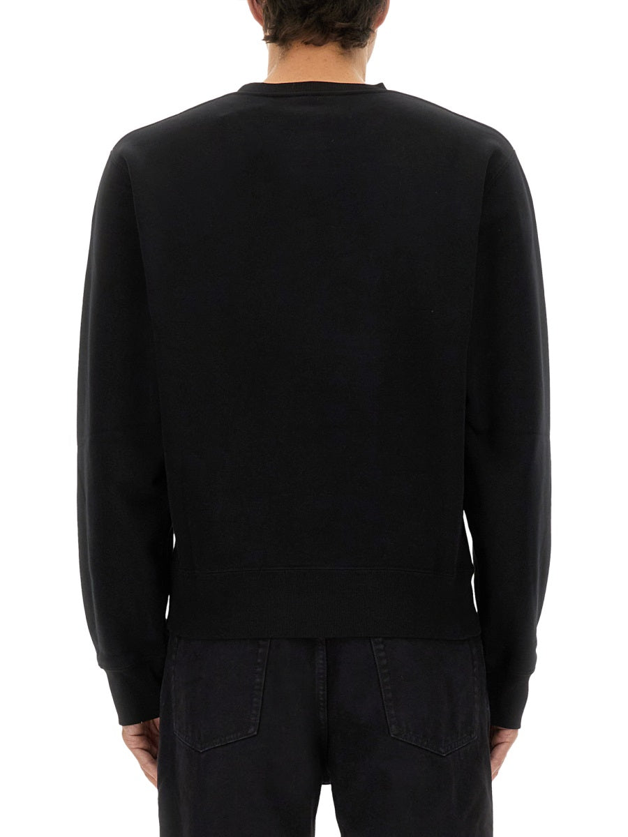 SAINT LAURENT Classic Cassandras Sweatshirt Large