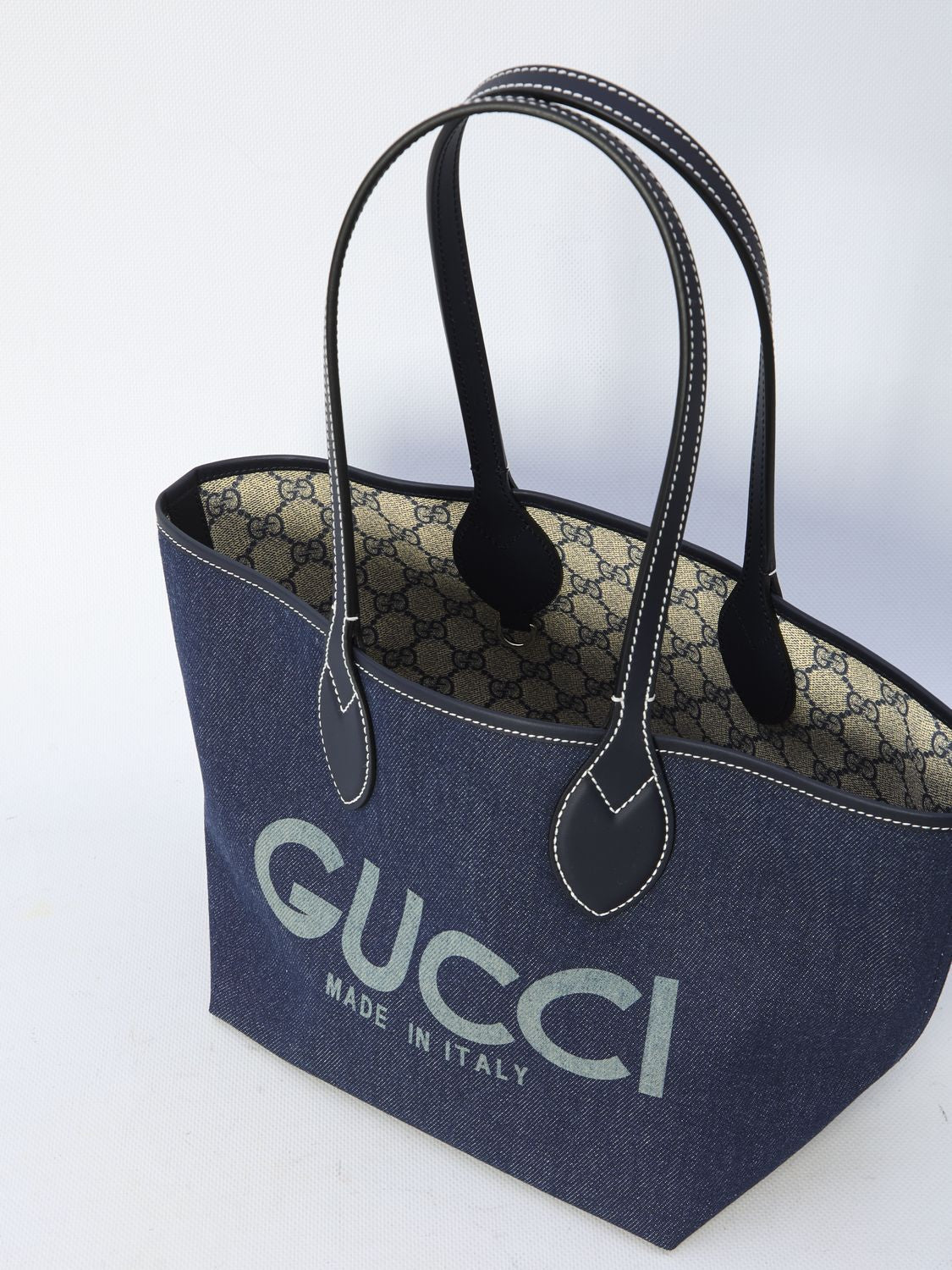 GUCCI Mini Reversible Handbag 25x19x18cm
