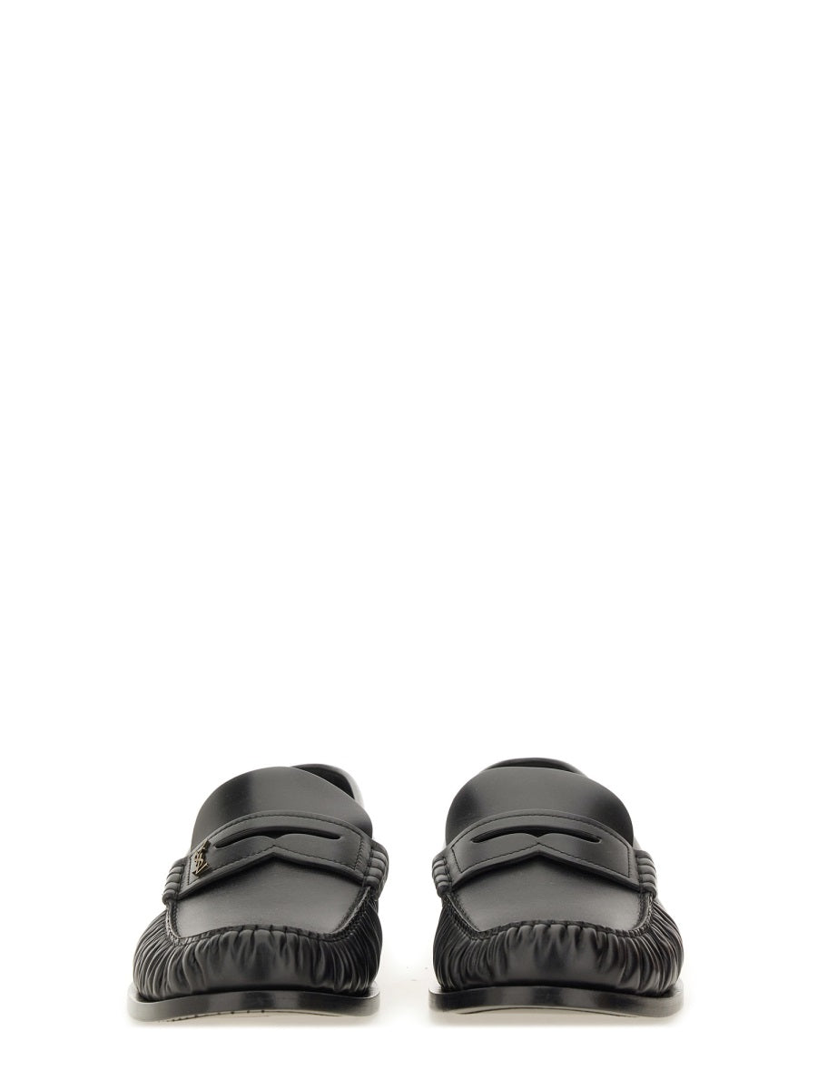 SAINT LAURENT Moccasin Laurent - Classic Men's 100% Calfskin Footwear
