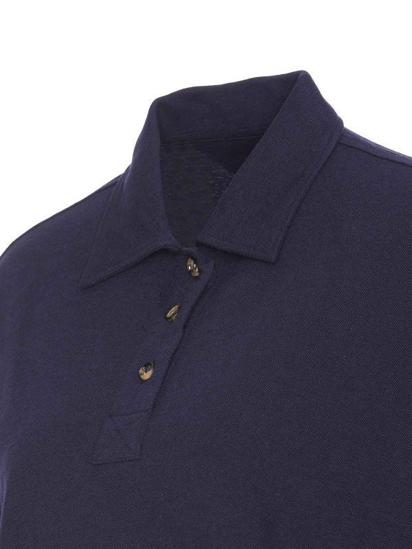 BOTTEGA VENETA Cotton Pique Polo Shirt - Size S