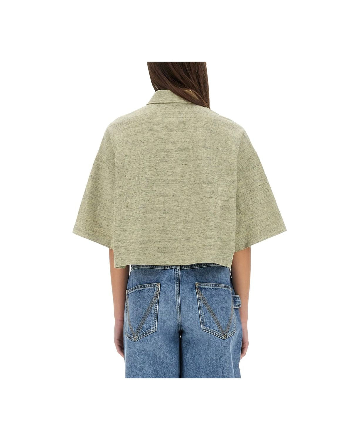 BOTTEGA VENETA Cotton Pique Polo Shirt - Size S