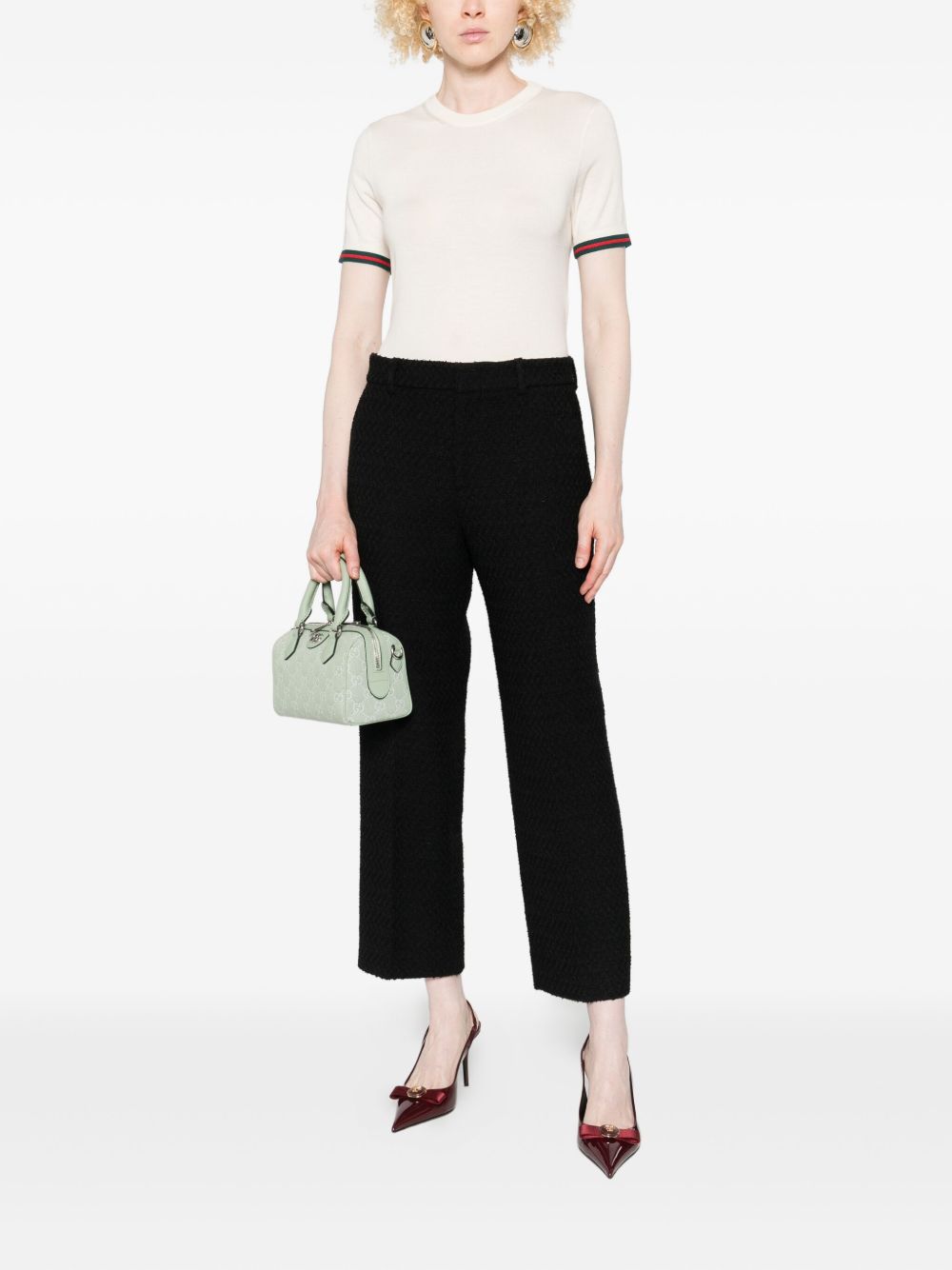 GUCCI Luxurious Cashmere and Silk Blend Top