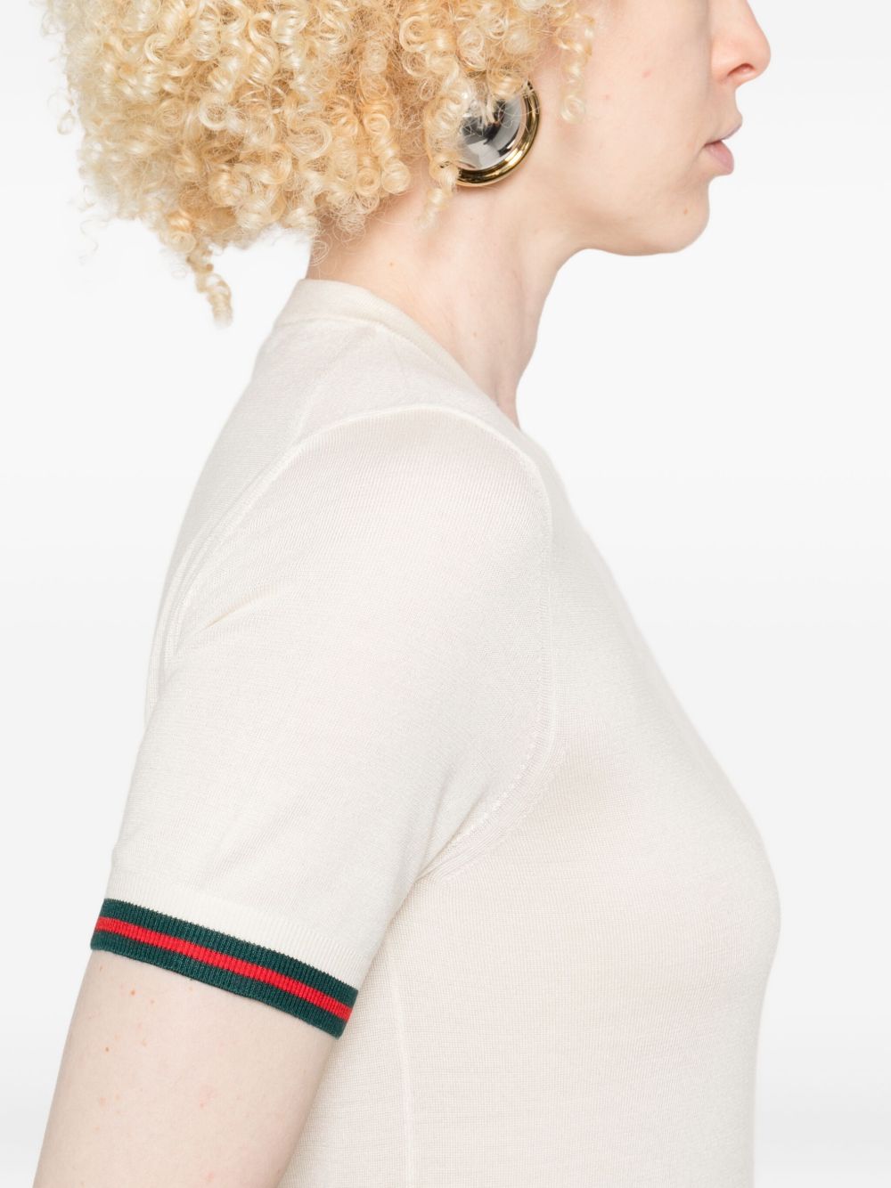 GUCCI Luxurious Cashmere and Silk Blend Top