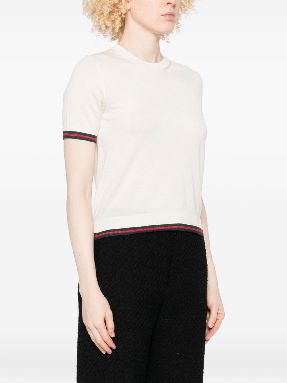 GUCCI Luxurious Cashmere and Silk Blend Top