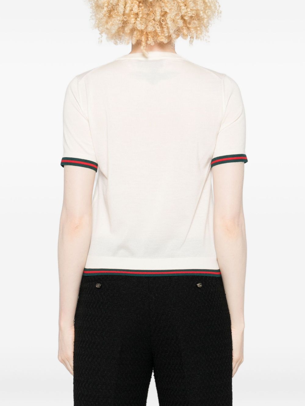 GUCCI Luxurious Cashmere and Silk Blend Top