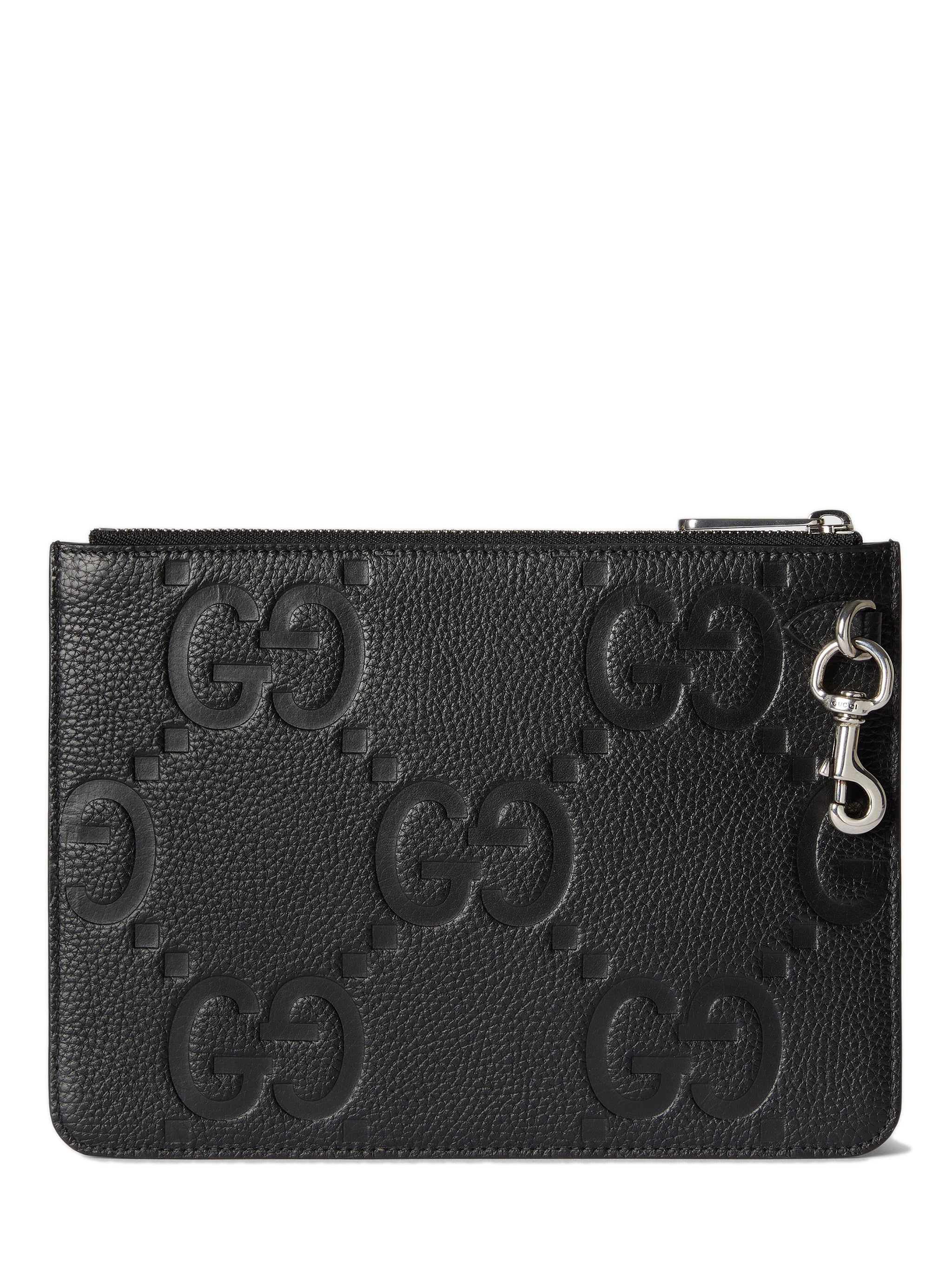 GUCCI Jumbo GG Pouch Handbag - Height 18 cm, Width 23.5 cm