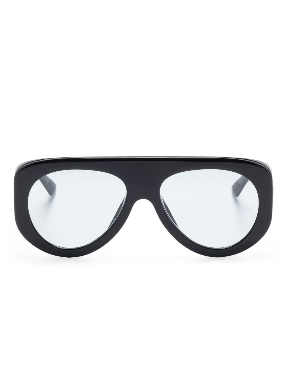 BOTTEGA VENETA Aviator Sunglasses with Sculpted Arms