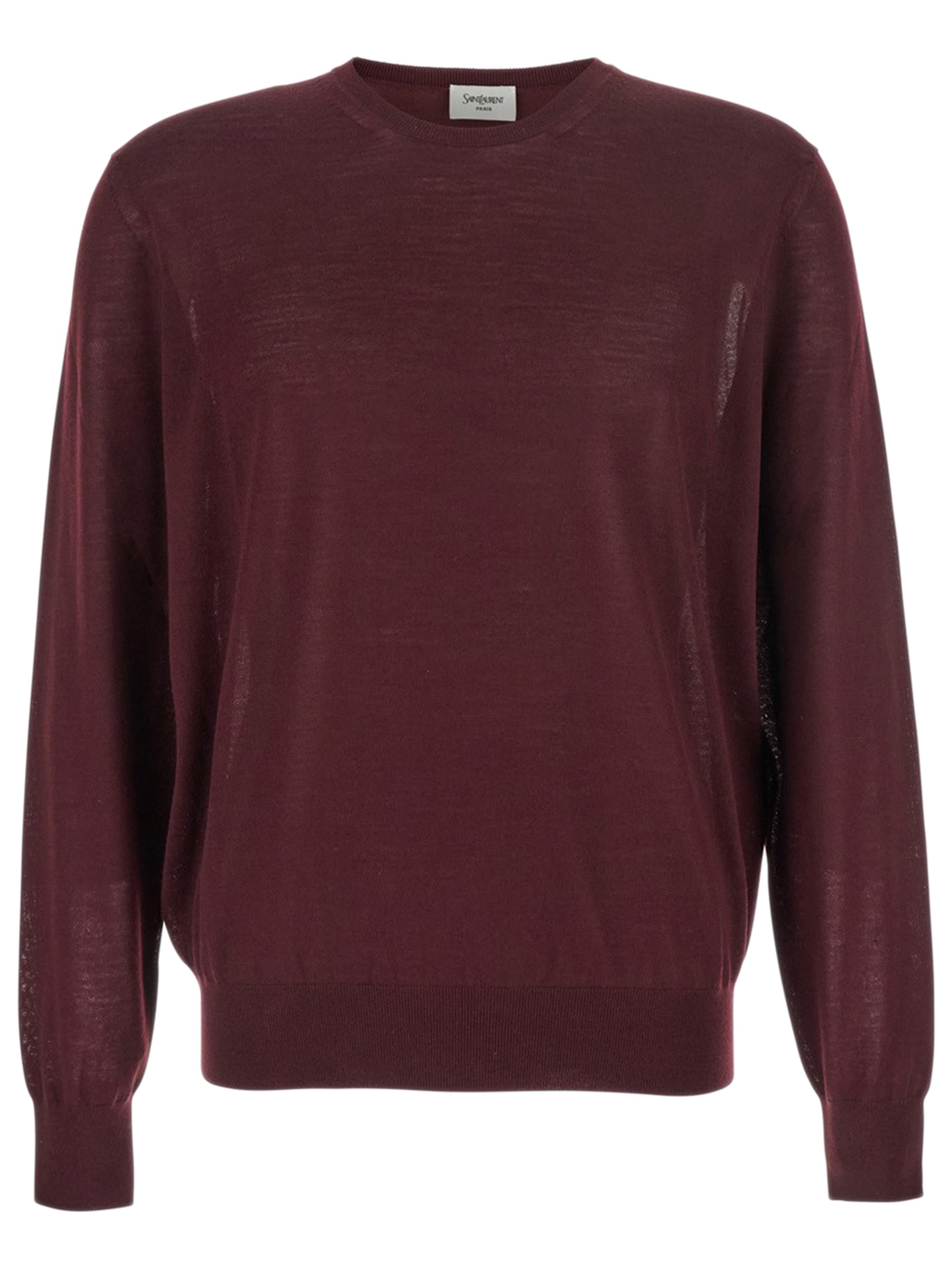 SAINT LAURENT Men's Wool Crewneck Sweater